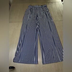 Robert Louis Navy and White Striped Pants